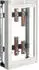 Hager Wandlerbaustein universN 630A 450x250mm Primärlaschen 170mm (UE31SS170)