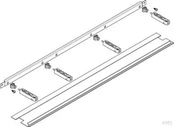 ABN GTWM3 Abschottung PVC waagrecht FB3 f&uuml;r 160mm tiefe Geh&auml;use (GTWM3)