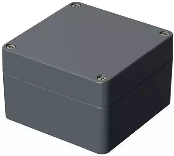 Bopla EUROMAS A 121 01121000 Industrie-Geh&auml;use 140 x 140 x 91 Aluminium Silber-Grau (RAL 7001) 1 St. Silbergrau (01121000.H)