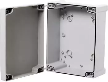 Fibox TAM 111107 Wand-Geh&auml;use 110 x 110 x 65 ABS Lichtgrau (RAL 7035) 1 St. (5814021)