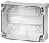 Fibox TAM 111107 Wand-Gehäuse 110 x 110 x 65 ABS Lichtgrau (RAL 7035) 1 St. (5814021)