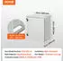 VEVOR Elektrischer Schaltkasten 60x60x30cm NEMA 4 IP66 Stahl (ULBOX60X60X30)