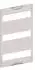 Striebel & John AS213 Abdeckung mit Schlitz 450x250mm (2CPX062834R9999)