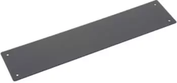 Hager Seitenblende Reihensockel RS 100x400mm RAL9005 (MES-SBRS401)
