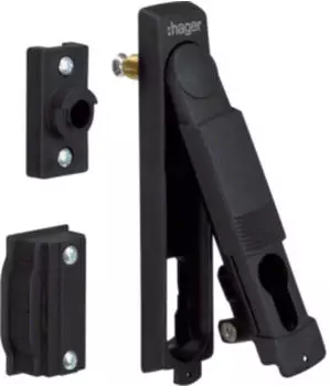 Hager Schwenkhebel univers Profilhalbzylinder 40mm plombierbar IP44/54 (FZ535N)
