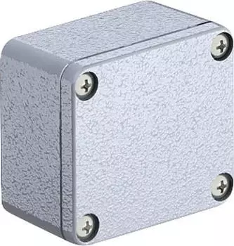 OBO Bettermann Aluminiumleergehäuse 64x58x36mm silbergrau (2011304)
