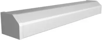 Striebel & John KB29 Rangierblende 2-fach RAL 9016 (2CPX044050R9999)
