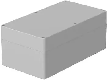 Bopla Euromas M 255 Polycarbonat-Geh&auml;use, grau-wei&szlig; RAL 7035, staubdicht (02255000)