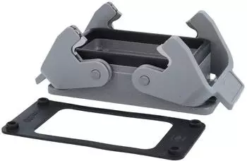 Harting Han 10 B-AGG-QB Anbaugeh&auml;use Rechtecksteckverbinder (09300100301)