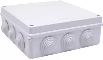 TRU Components TC-RA Installations-Gehäuse ABS-Kunststoff 200x200x80mm weiß (TC-10239060)