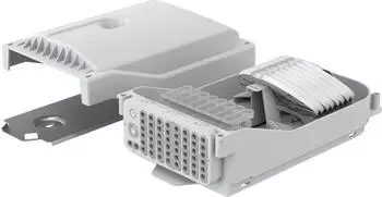 Kaiser Gf-GV Glasfaser-Geb&auml;udeverteiler 96 Fasern, 48 Ausg&auml;nge, IP65 (AT29361)