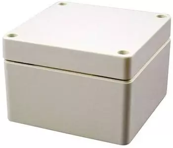 Hammond 1554RGY wasserdichtes ABS-Geh&auml;use 160x160x60mm, grau (1554RGY)