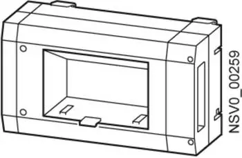 Siemens BD01-AK2M2/F Abgangskasten lichtgrau 16mm&sup2; 35A 400V/AC (BVP:034284)