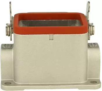 Harting Sockelgeh&auml;use Gr&ouml;&szlig;e 6 B, niedrige Bauform (19628061291)