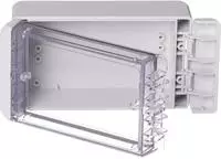 BOPLA Wand-Geh&auml;use, Installations-Geh&auml;use Polycarbonat Licht-Grau (RAL 7035) 60 x