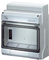 Hensel Kleinverteiler KV PC 9109 wetterfester Aufputz-Sicherungskasten IP65, f&uuml;r