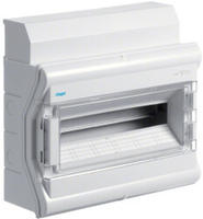 Hager Sicherungskasten vector VE118DN, IP65 f&uuml;r au&szlig;en, 18 Module, 1-reihig,...