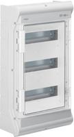 Hager VE312PN, Hager VE312PN Kleinverteiler Aufputz Anzahl Reihen = 3 Inhalt 1St.