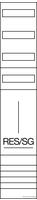 Hager Reservefeld universZ ZH53XL 1350mm 1feld 3Punkt RES/SG m.SaS u.PE/N-