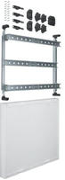 Hager Baustein universN 450x500mm UD32A1 f.Reihenklemmen waagerecht