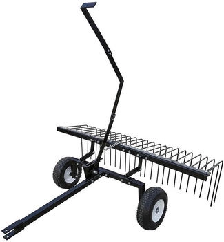 Wiltec Rasentraktor Rechen 148 cm