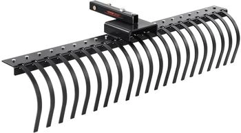 VEVOR 152,4 cm Anhänge-Vertikutierer mit 21 Stahlspiralzinken