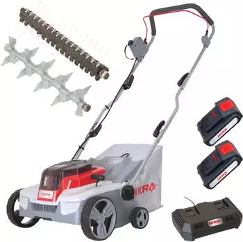 Ikra Akku Vertikutierer & L&uuml;fter IAVL 2-2032 40V Li-Ion