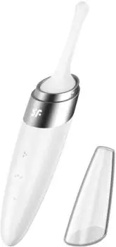 Satisfyer Twirling Delight Tip-Vibrator blanc