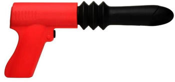 Master Series Thrusting Pistola Vibrator Red