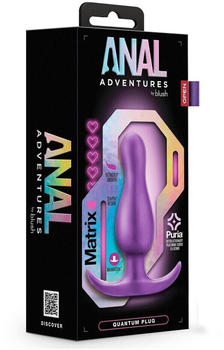 Blush Anal Adventures Matrix Quantum Plug Galactic Purple