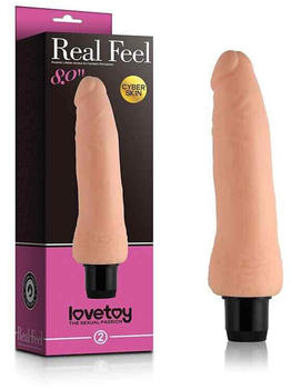 LoveToy Real Feel Realistic Dildo Vibrator 1002