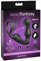 Anal Fantasy Prostata-Massager mit Vibration, Perineum-Stimulator und Ring...