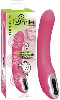 Smile Silicone Stars Gipsy pink