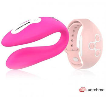 Watchme Wearwatch fucsia/rosoral