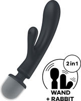Satisfyer 4018201, Satisfyer Triple Lover (4018201) Grau