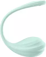 Satisfyer Smooth Petal - App-gesteuertes Vibrations-Ei (gr&uuml;n)