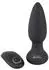 Black Velvets Remote Controlled Vibrating Plug black