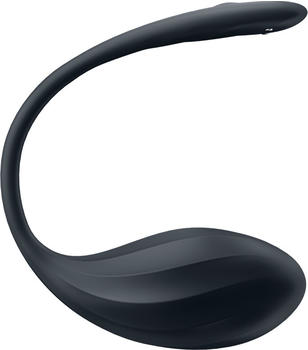 Satisfyer Ribbed Petal Connect App black