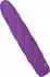 E.I.S. Silikon-Vibrator mit Spiralstruktur 19,5 cm aubergine