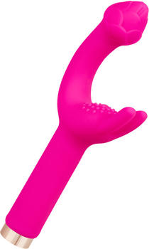 E.I.S. Rabbitvibrator aus Silikon pink