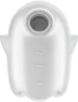 Satisfyer - Glowing Ghost Air Pulse & Vibrator wei&szlig; 1 St