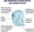 Satisfyer Sassy Seal Air Pulse Vibrator blue