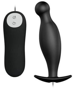 Pretty Love Analplug vibrierend mit Controller Schwarz 2,8 cm