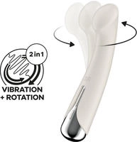 Satisfyer Spinning G-Spot 1 Vibrator rotierend Beige 16.5 cm