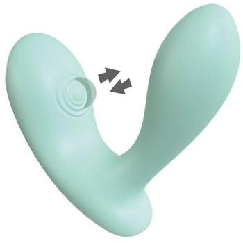 Xocoon DuoVibe II Tapping Vibrator Mint