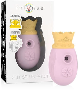 Intense Clit Stimulator 10 Licking And Suction Frequencies Pink