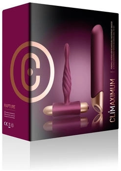 Rocks Off Rocks-Off Vibrator Set Climaximum Rapture Burgundy Lila