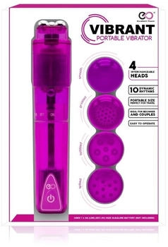 NMC Vibbrant Portable Vibrator Purple