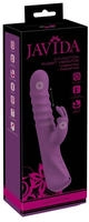 JAVIDA - Sto&szlig;vibrator mit Klitoris-Stimulator 1 St