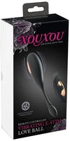 XOUXOU - Reizstrom-Vibro-Ei mit Fernbedienung 1 St